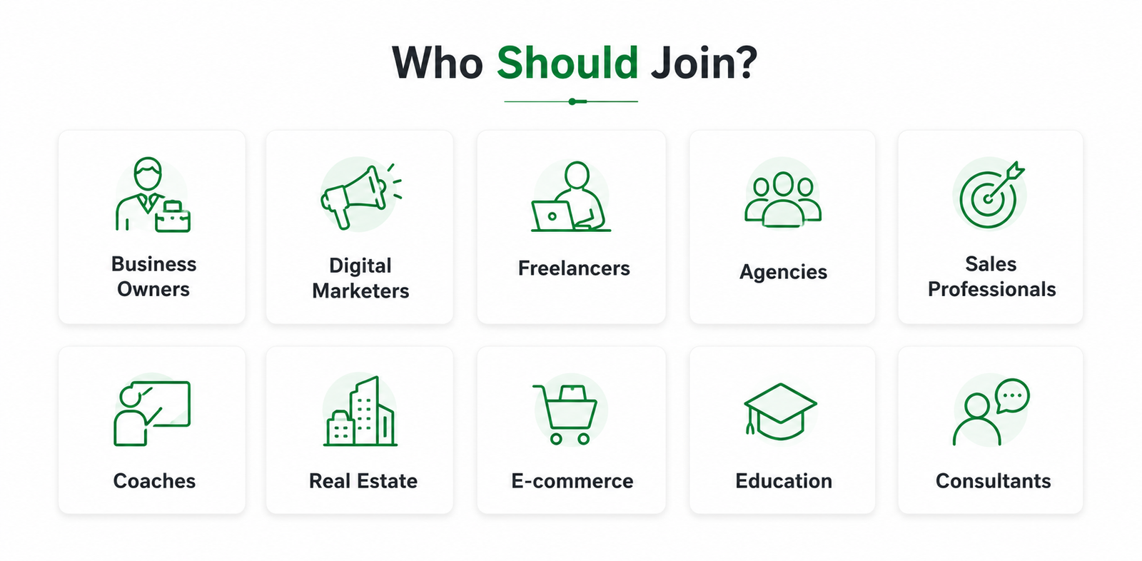 why should join